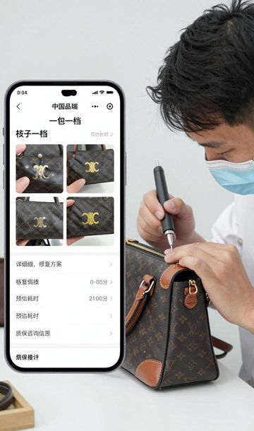 包包修复油边多少钱_包包边油修复视频教程_赛琳cellne包包边油修复翻新维修