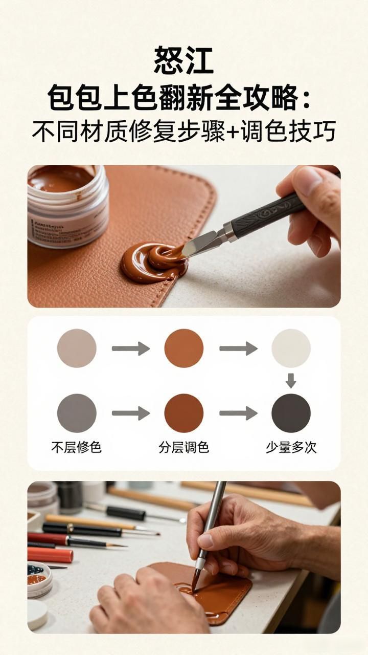 包包翻新改色_包包上色翻新_包包翻新补色大概费用